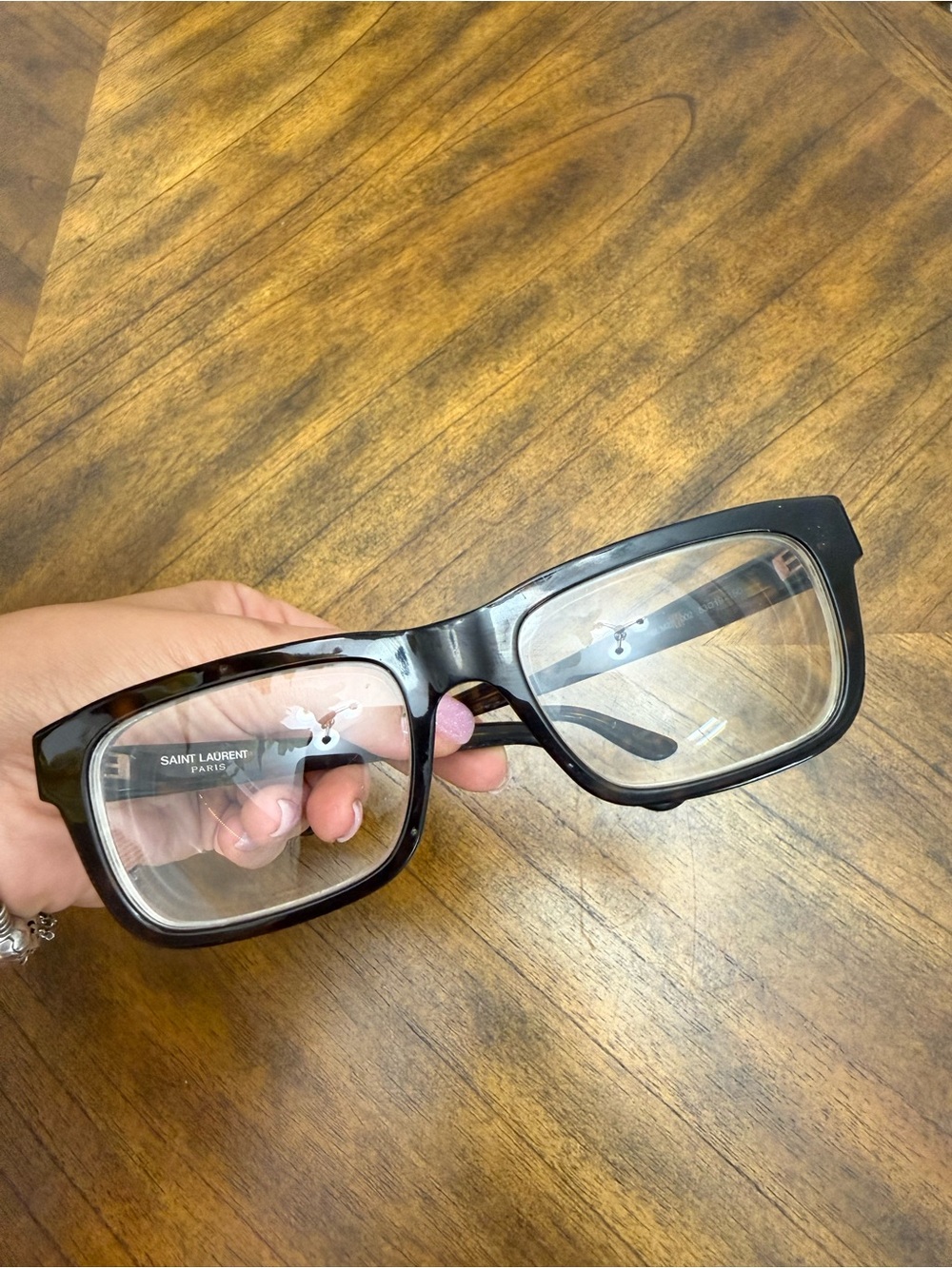 Saint Laurent SL M22 002 Eyeglasses Dark Havana Frame 53-19-150 YSL